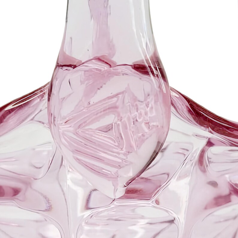 Fenton Valencia Pink Glass Basket #8342 Terry Deuley - Etsy UK