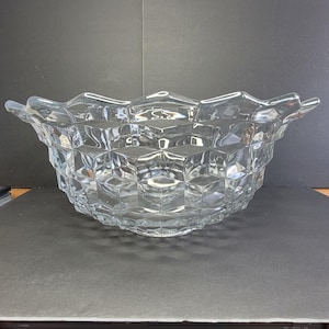 Fostoria American 18 1/4&quot; Punch Bowl