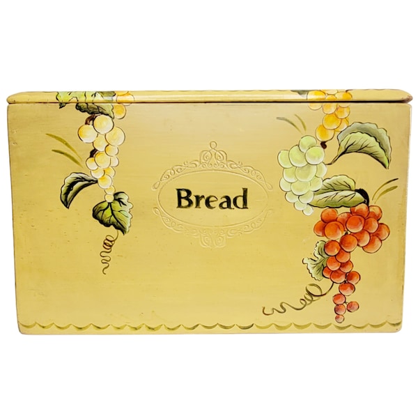 Yellow Bread Box Etsy