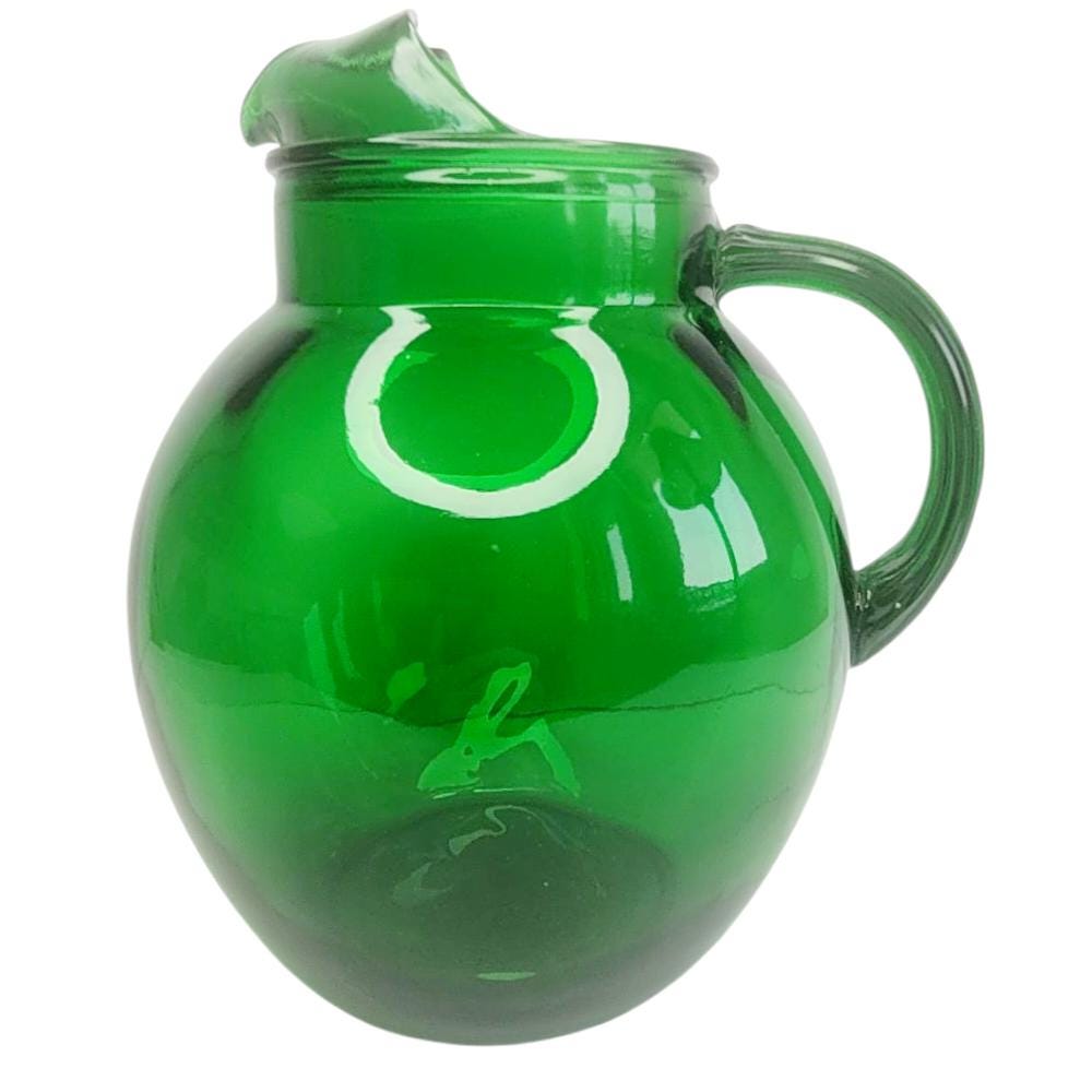 Round glass pitcher - Etsy 日本
