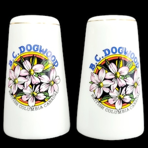B.C. Dogwood British Columbia Canada Souvenir Shakers