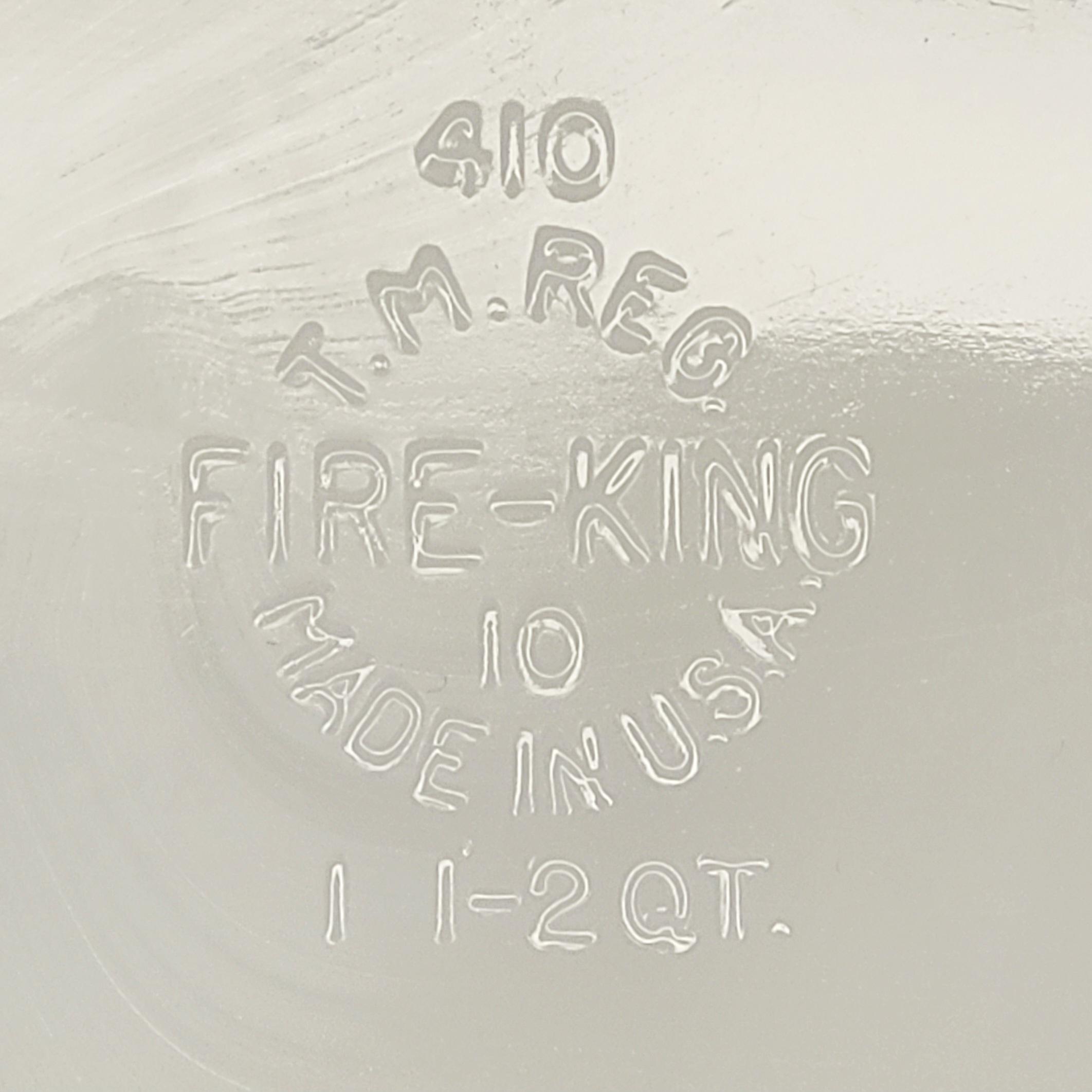 ファイヤーキング　ゲイファドスタジオ　キャセロール ☆4】ファイヤーキング ゲイファド フルーツ キャセロール 1-1/2