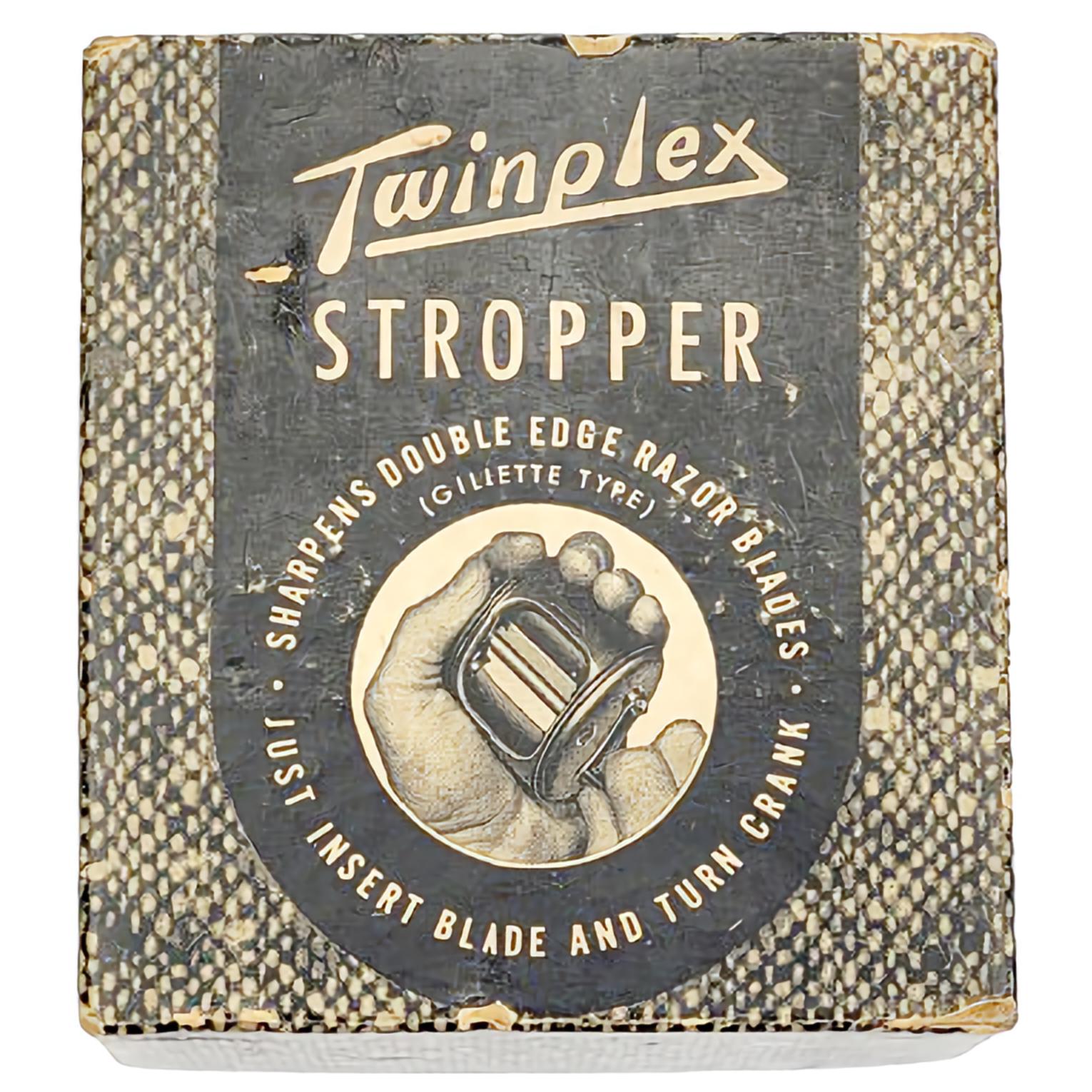 TwinPlex Stropper モデル G200 オリジナルボックス入り カミソリ刃 