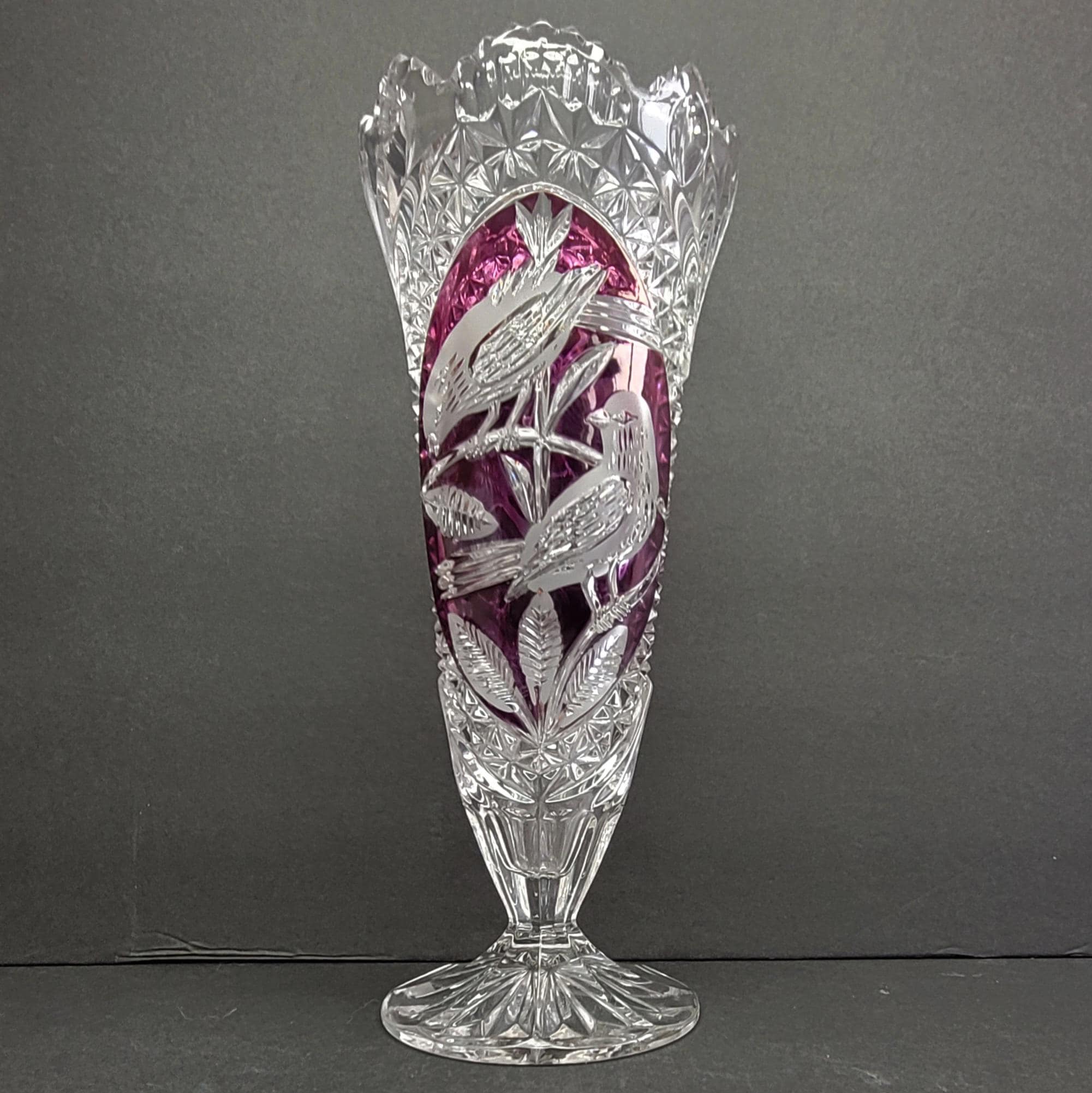 German crystal vase - Etsy 日本