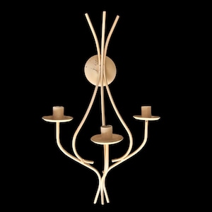 Mid Century Wrought Iron Wall Sconce