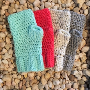 Crochet Pattern Quick Mitts