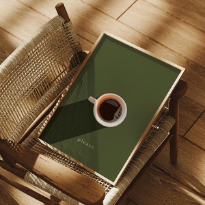 Coffee Please, Contemporary wall art