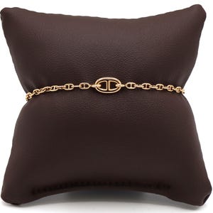 Authentic Hermes Farandole 18k Rose Gold Link Chain Women’s Bracelet 6.25”, 18k Rose Gold Chain Bracelet, Women&#39;s Gold Bracelet