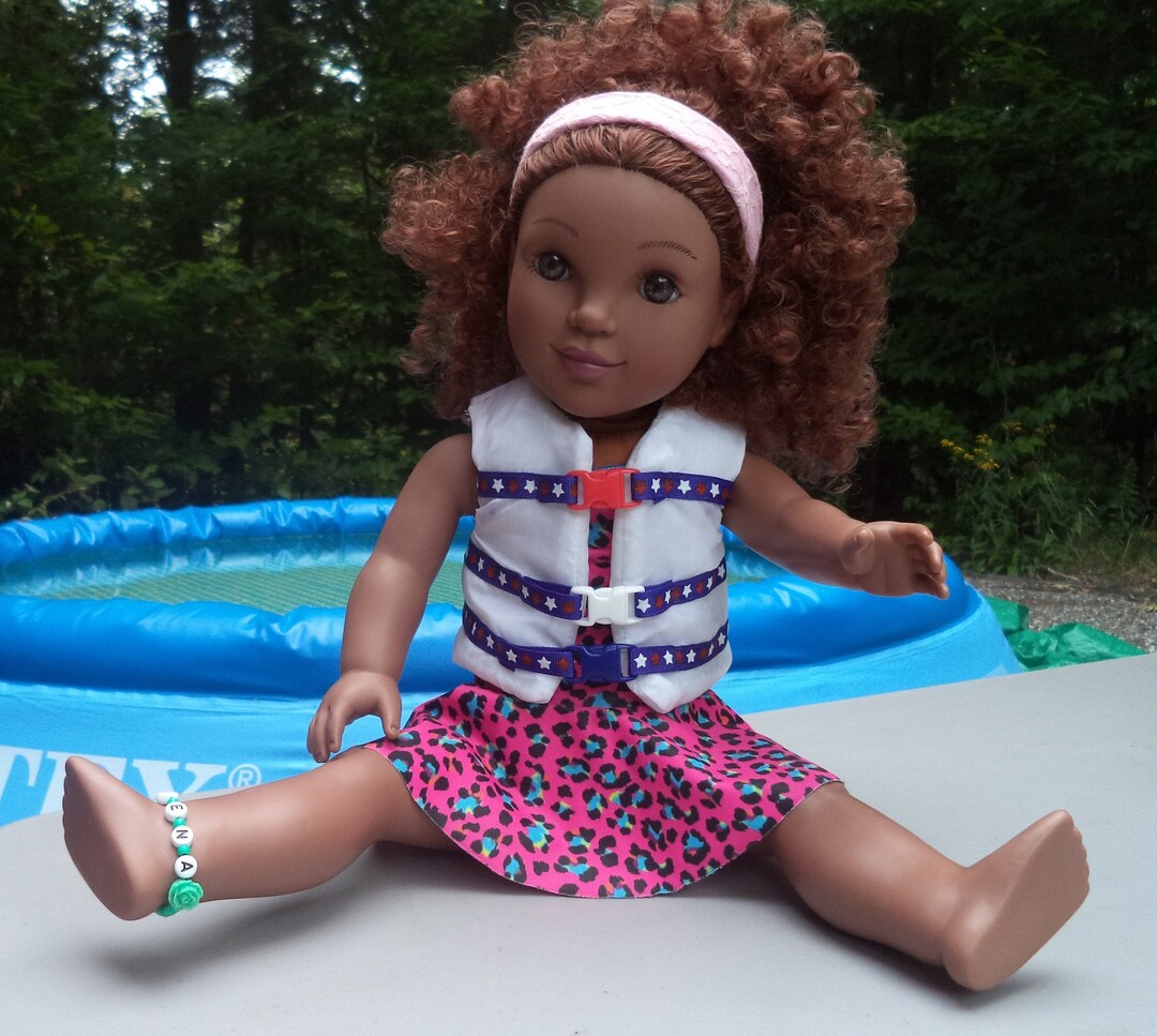 Doll Life Jacket 18 Life Jacket White Life Jacket Etsy