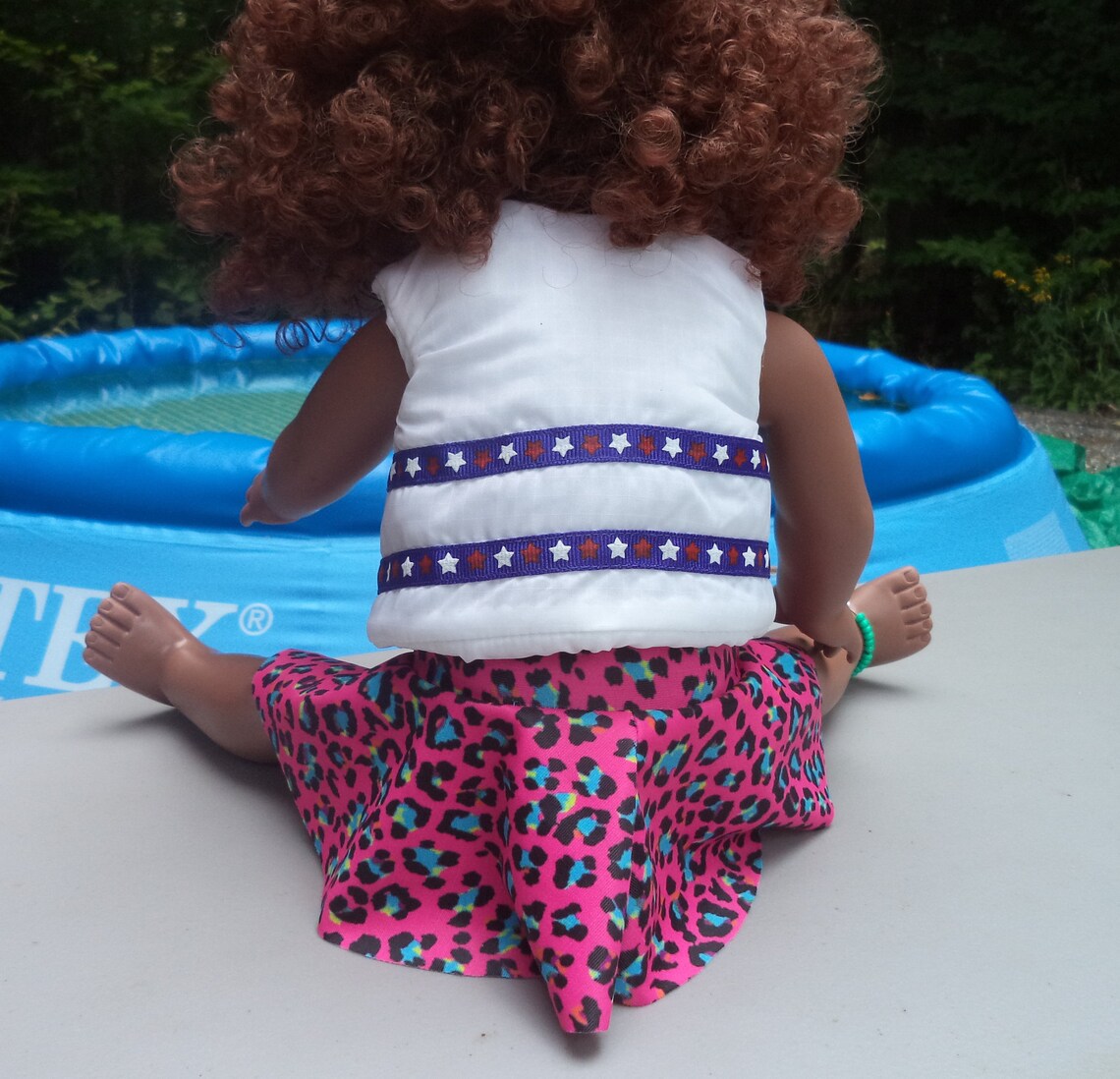 Doll life jacket 18 life jacket white life jacket Etsy