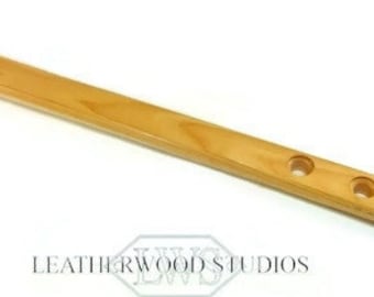 Hickory Wood Spanking Paddle with Holes