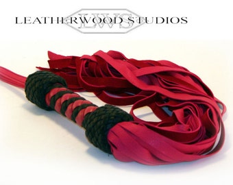 Bondage Leather Flogger Custom Made to Order Mature
