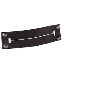 Dark Brown Leather Bondage Cuffs Bracelet Submissive Slave Day Wear Wrist Restraints Mature