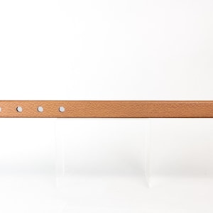 Wood Spanking Paddle in Leopard Wood With 5 Half Inch Holes
