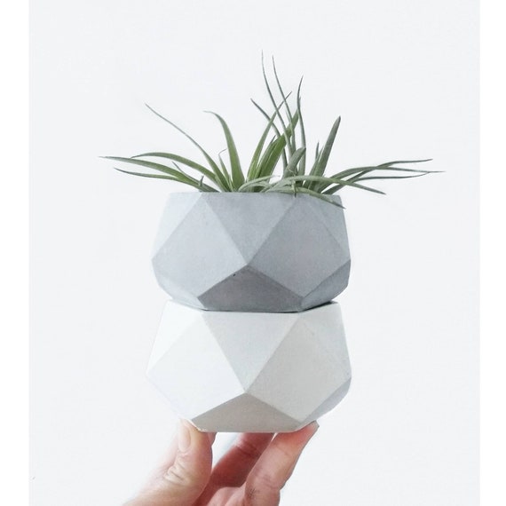 Geometric Planter/Air Plant Holder/Desk Planter/Geometric decor/New Home Gift/Housewarming Gift/Succulent Planter/Modern Planter/Minimalist