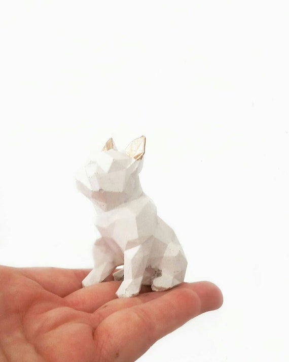 Concrete Frenchie, French Bull Dog, Dog Ring Holder, Frenchie, Ring Holder, Frenchie Mom, Bulldog, Jewelry Dish, Ring Dish, Pet Lover,