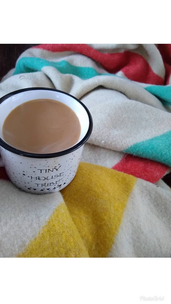 Mug/camping/tiny house/rv mug/apartment decor/planter/camping mug/tiny house mug/coffee mug/small house decor/tiny house tribe/wanderlust