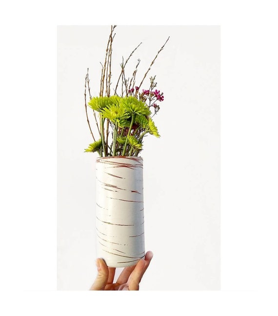 Concrete Vase/Flower Vase/Concrete decor/Industrial decor/Modern home/Centerpieces/Floral Arrangement/Home Decor