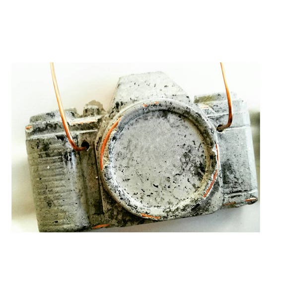 Concrete Camera/Camera Air Planter/Air Planter/Photographer Gift/Air Plant holder/Camera Decor/Concrete Decor/Photographer Lover/Industrial