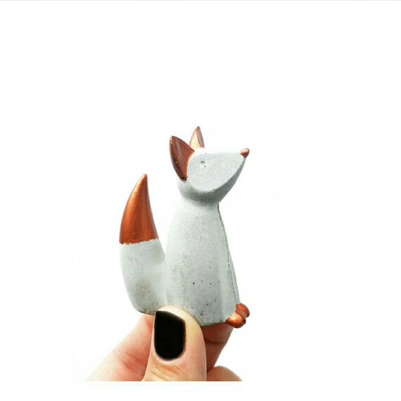 Fox Ring Holder, Fox Decor, Ring Holder, Jewelry Holder, Jewelry Dish, Ring Cone, Fox, Ring Tree, Jewelry Storage