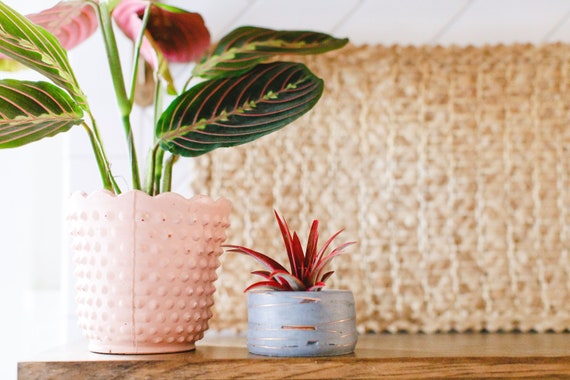 Vintage Style Planter/Milk Glass Style Planter/Indoor Planter/Succulent planter/Cactus planter/