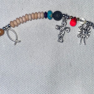 Jesus Bracelet - Toggle Clasp