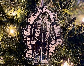 Karl Havoc Laser Engraved Ornament