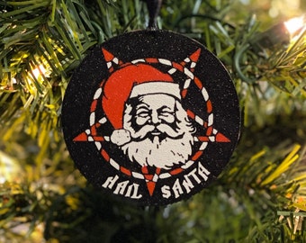 Hail Santa Ornament