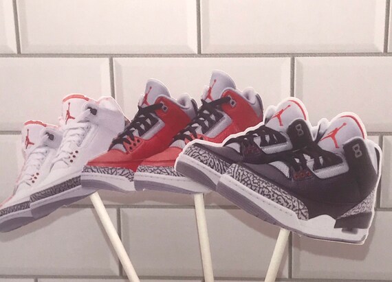 Jordan cupcake toppers | Etsy