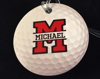 Golf Bag Tag Personalized Golf Gifts Golf Accessories Golf Gifts for Men Golf Gifts for Women Mens Golf Ladies Golf Personalized Bag Tag