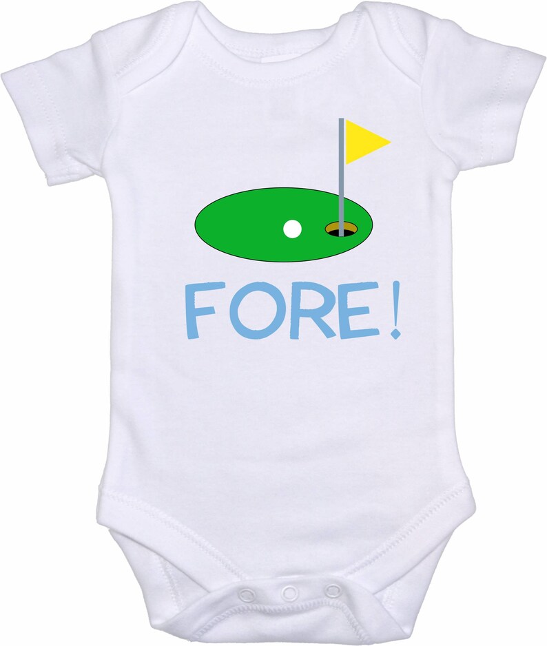 Golf Baby Shirt or Gerber Onesie® Baby Golf Onesie® Baby Golf Etsy