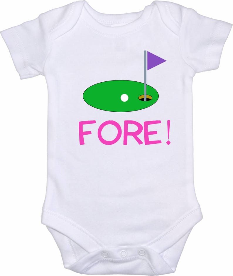 Golf Baby Shirt or Gerber Onesie® Baby Golf Onesie® Baby Golf Etsy