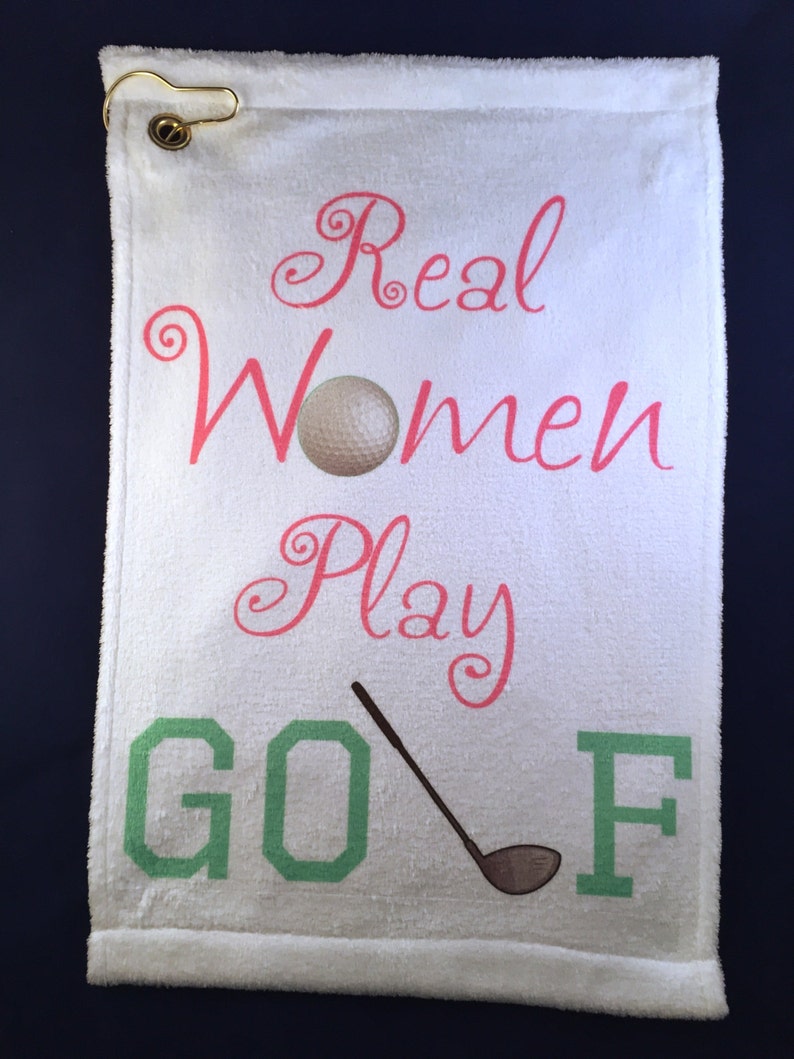 Golf Towel Golf Gifts for Women Golf Theme Party Ladies Golf Etsy