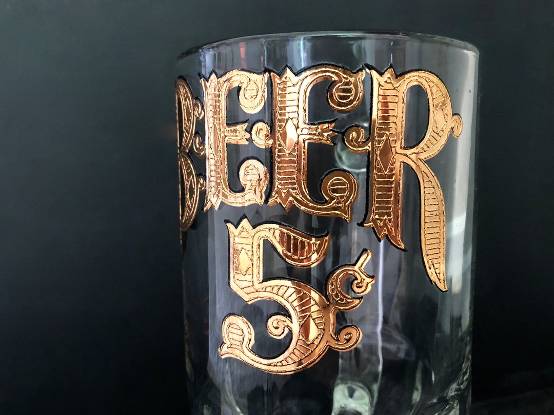XL Culver beer 5 Cents Beer Mug/stein Vintage Culver Culver Barware