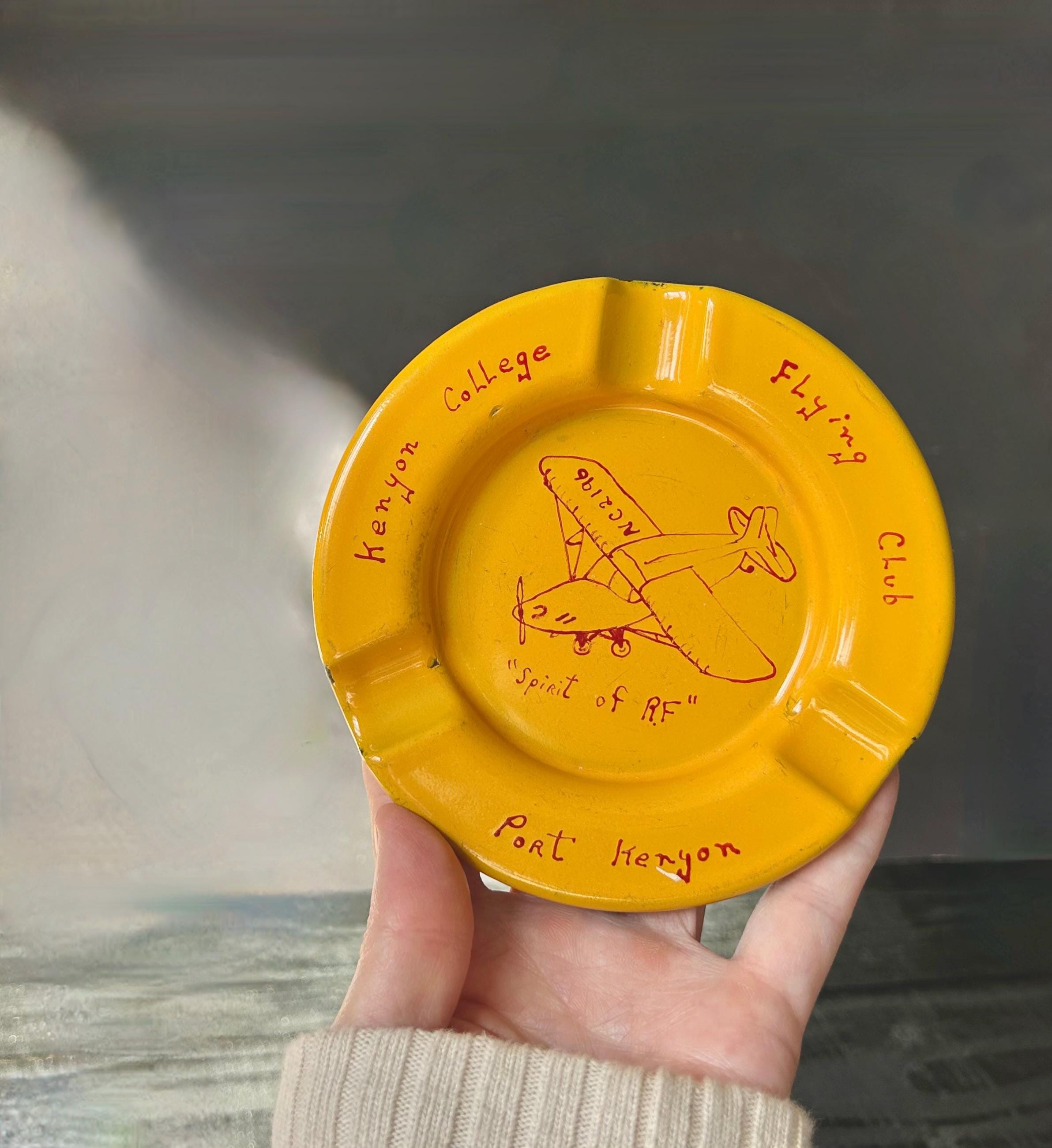 Vintage Aviation Ashtray - Etsy
