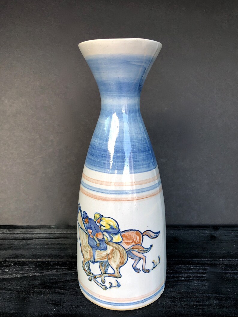 Louisville Stoneware Kentucky Derby Carafe Set with Four Etsy