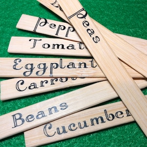 Vegetable Garden Labels Set of 8
