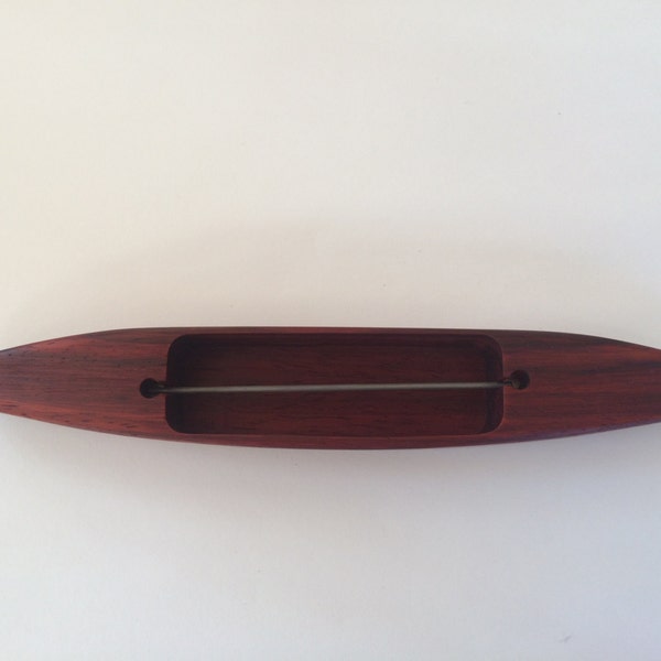 Padauk Boat Shuttle #2, Boat Shuttle, Weaving Boat Shuttle, Weaving Shuttle, Shuttle