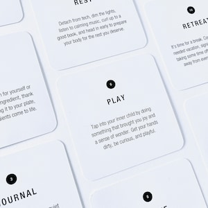 Auracle de pleine conscience au quotidien : un jeu de 30 cartes