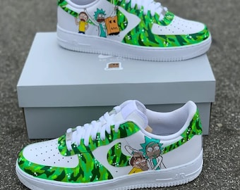 Rick and Morty Air Force 1 | Etsy Ireland