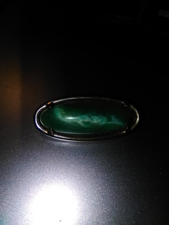 Vintage Peking Glass Brooch.