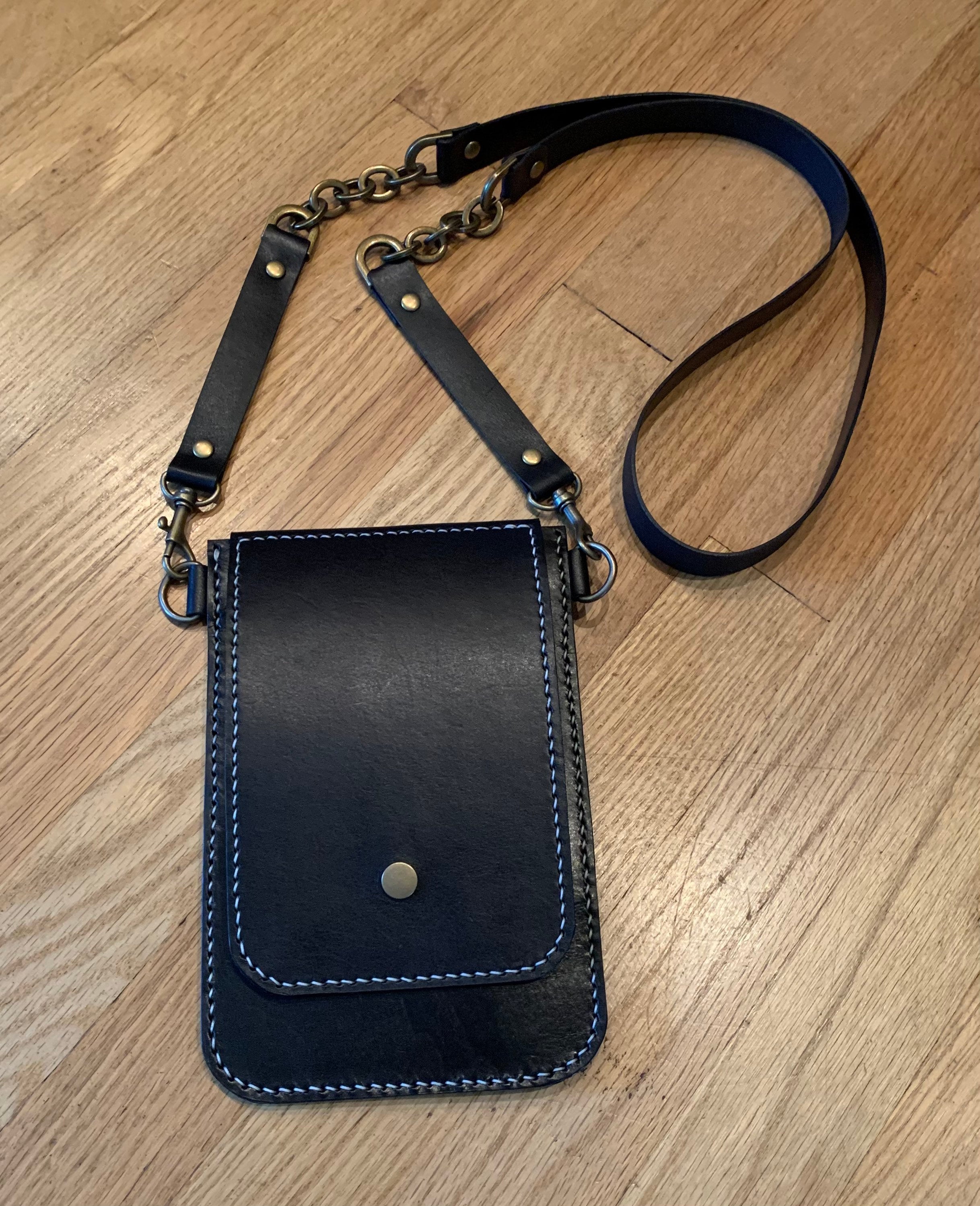 Crossbody Cell Phone Credit Card Wallet Etsy