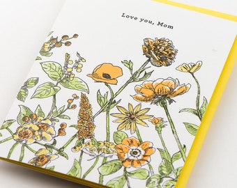 Mother's Day Flowers Card