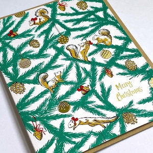 Eichhörnchen Tannenbaum