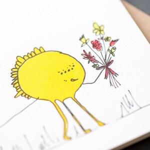 Feliz Dia das Mães - Cartão de felicitações tipográfico - Monster Series