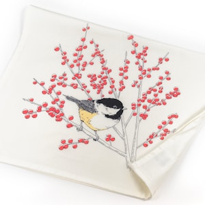 Torchon mésange à tête noire - Oiseaux de la côte ouest