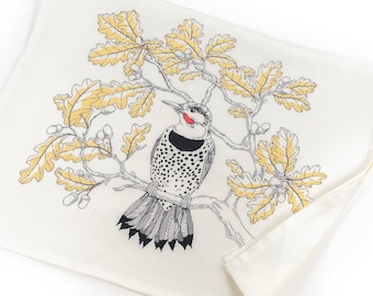 Northern Flicker Tea Towel - West Coast Birds