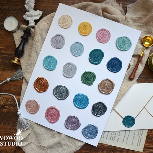 10 Colors Wax Sealing Beads sealing Wax Beads Set200 Pcs Wax Etsy