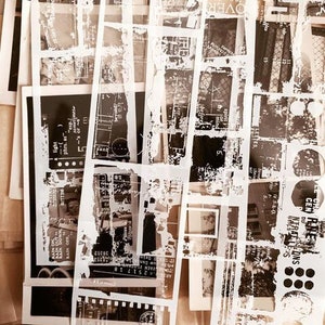 Deco Tape Photo Frames, Film Noir, Collage, Junk Journaling, Scrapbooking
