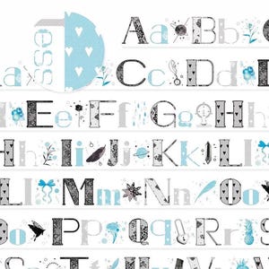 Deco Tape, Washi Tape Lace Alphabet, Junk Journaling, Scrapbooking
